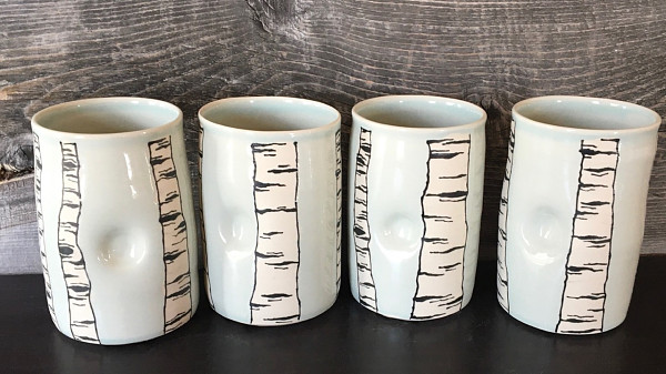 Hilary Forge - Birch Tumblers - ceramic