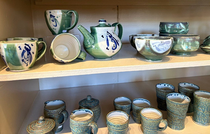 Jim Etzkorn - green cups pots