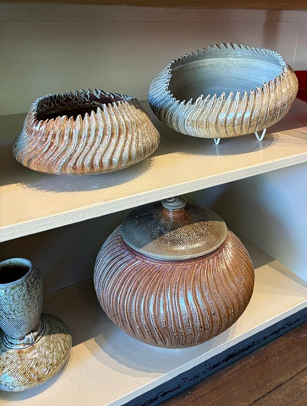 Jim Etzkorn - textured bowls
