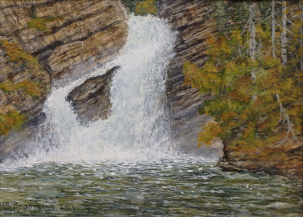Louis Brandsma - ameron Falls Spring - 5 x 7in