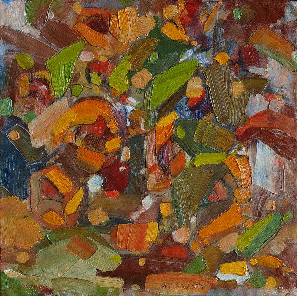 Maryanne Jespersen - The More you Know - 12x12in oil on canvas