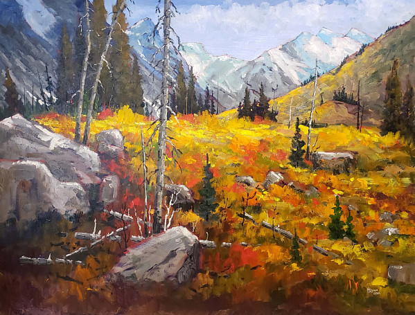 Neil Patterson - High Country Colour - 36 x 48in oil on canvas