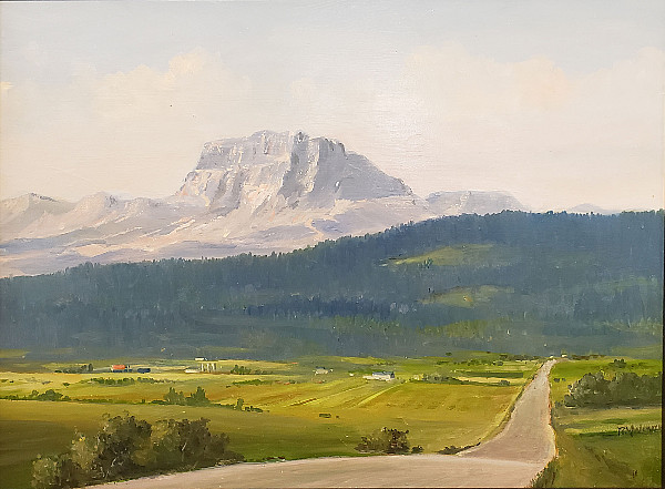 Pieter Molenaar - Road to the Chief - 12 x 16in oil