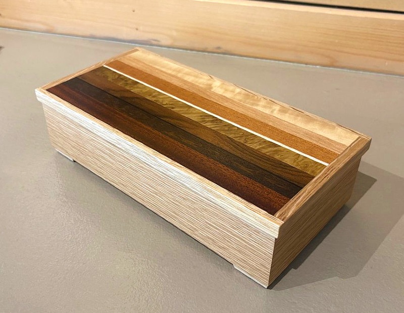 Jean-Claude and Talar Prefontaine - stripped box