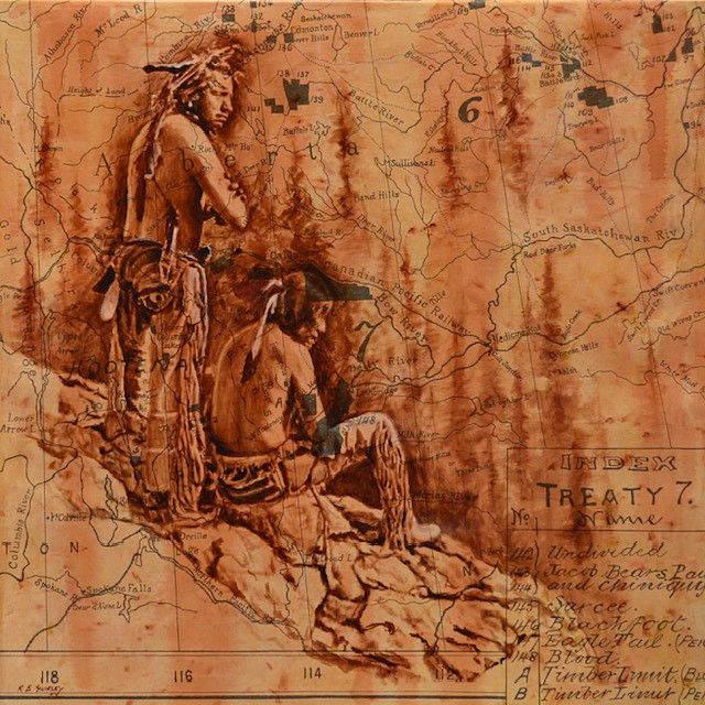Ray Swirsky - Blackfoot Braves on the Ridge