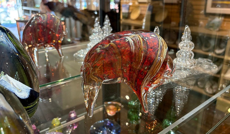 Firebrand Glass Co - bison side