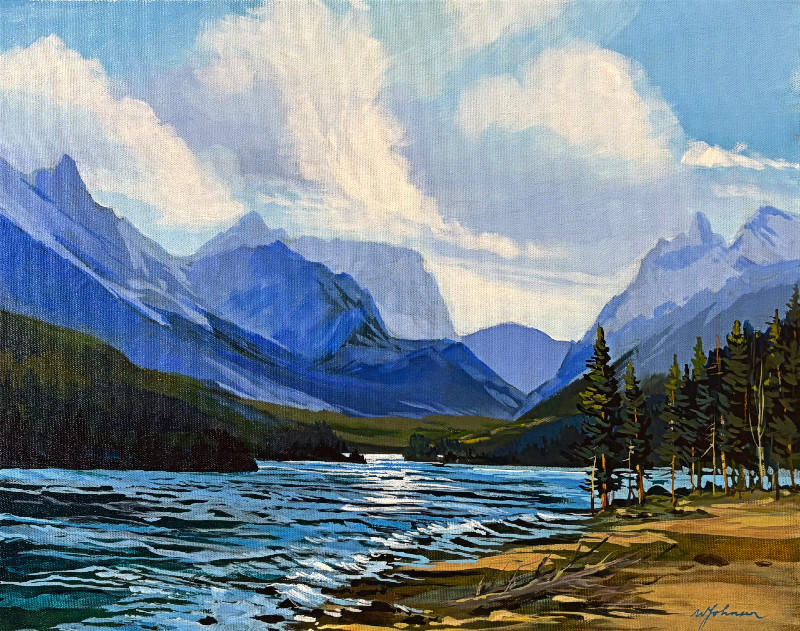 Wendy Johnsen - waterton lake
