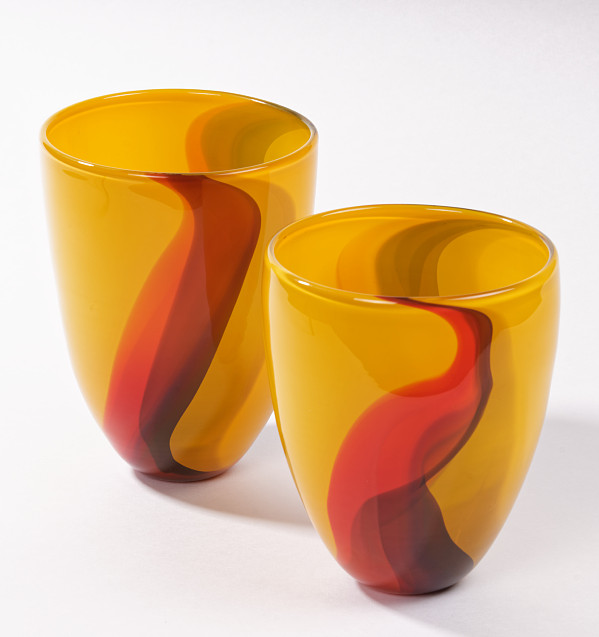 Katherine Russel - vase - glass
