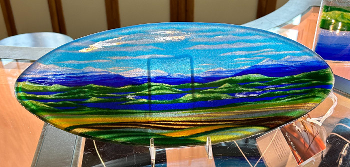 Lisa Head Harbidge - Spirit Rider Studio - plate - glass