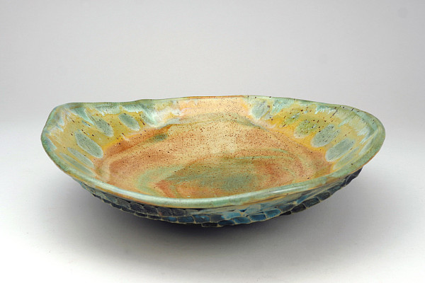 Tanya Doody - green orange oval